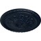 Ekena Millwork Richmond Ceiling Medallion (Fits Canopies up to 2 5/8"), Hnd-Painted Midnight Dream, 18"OD x 1 3/8"P CM18RIMDF - alternate 2
